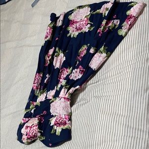 A colorful mini dress